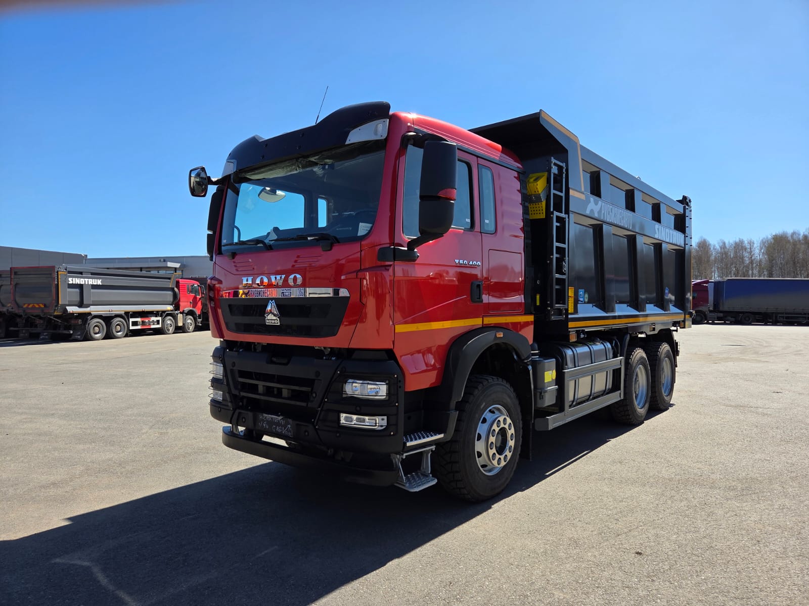 Самосвал HOWO T5G 6x4 ( ZZ3257V384GE1 ) / 5.6*2.3*1.5+0.5 / 19-25 м3 / прямой / п.ч. 4.77 / КОМ ДВС