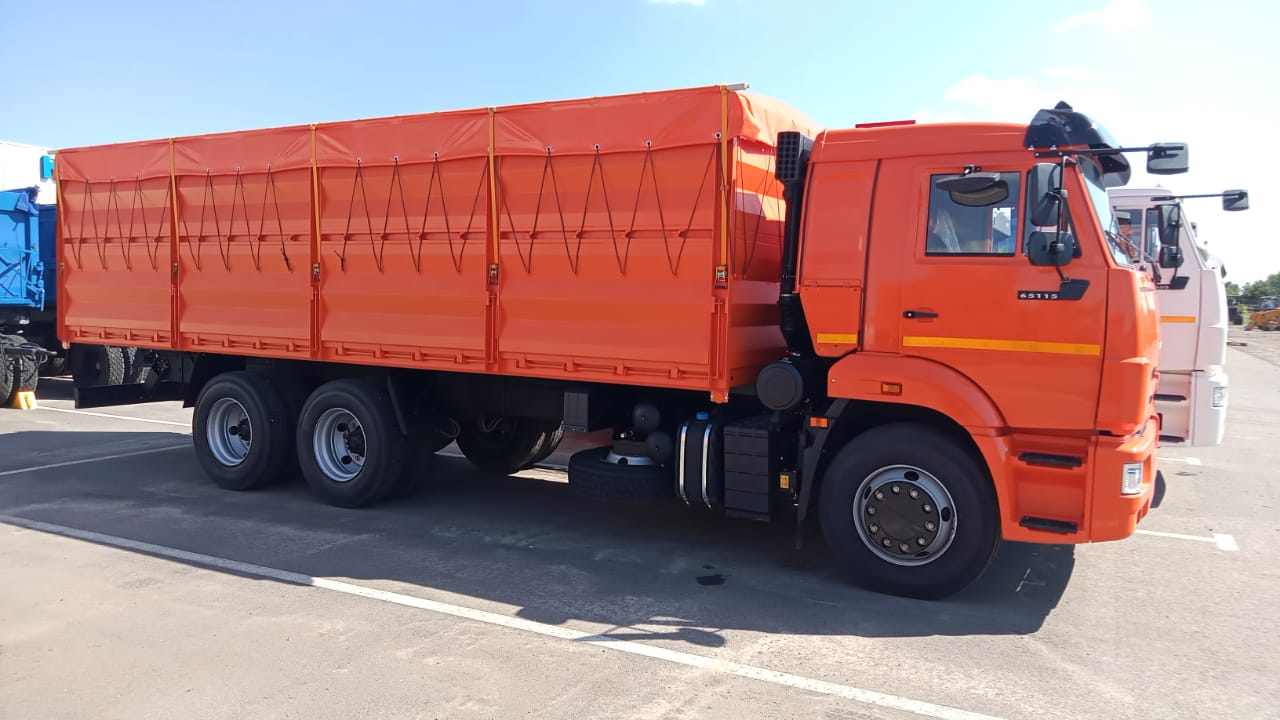 ПЛАНЕТА КАМАЗ 552919 бортовой 30 куб на шасси 65115-23094-50