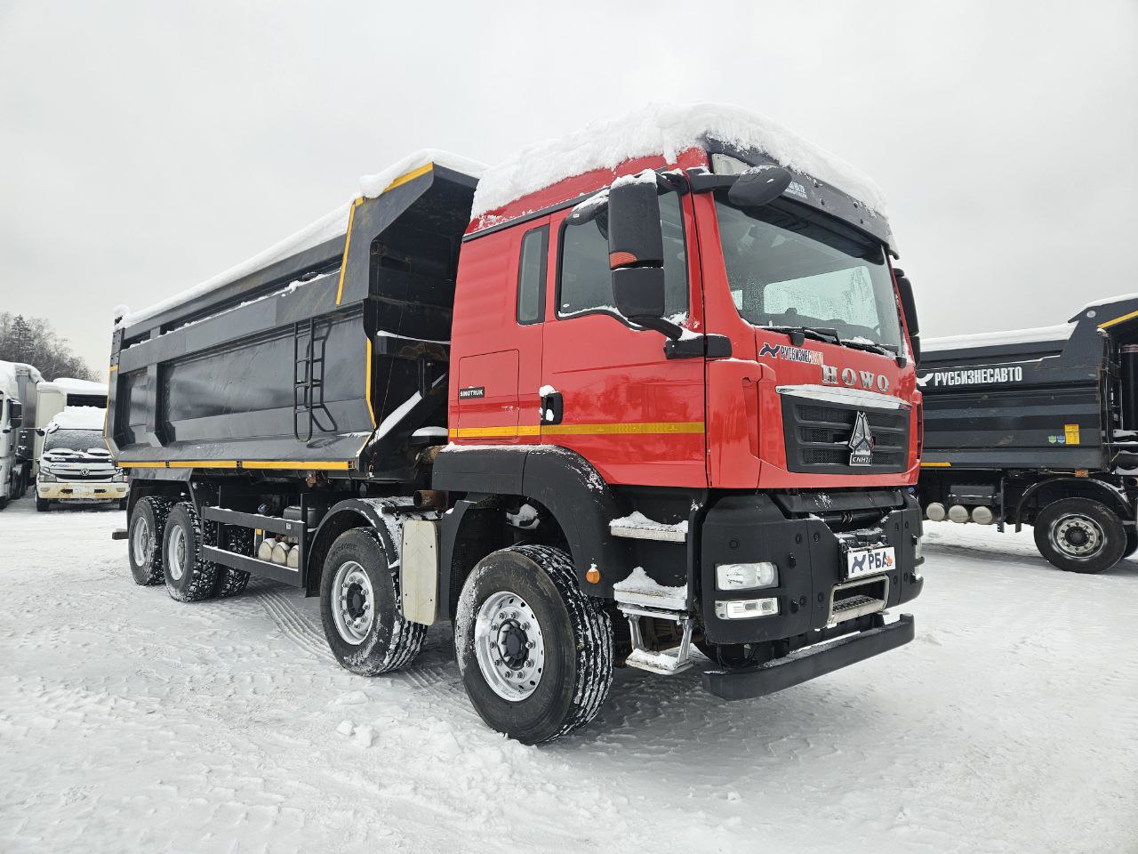 Самосвал HOWO T5G (8x4) б/у (2023 г., 74 755 км.) (3751)