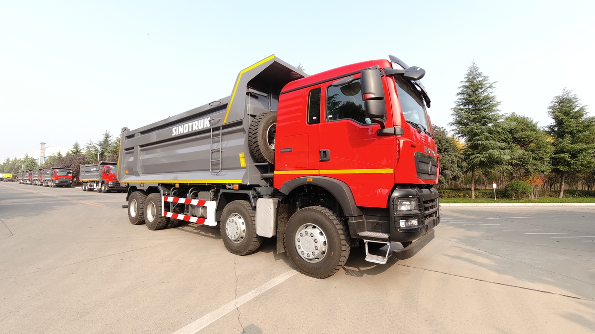 Самосвал HOWO T5G 8x4 ( ZZ3317V386GE1 ) / 7.1*2.3*1.5+0.3 / 24-29 м3 / наклон / п.ч. 5.26 / Shandong