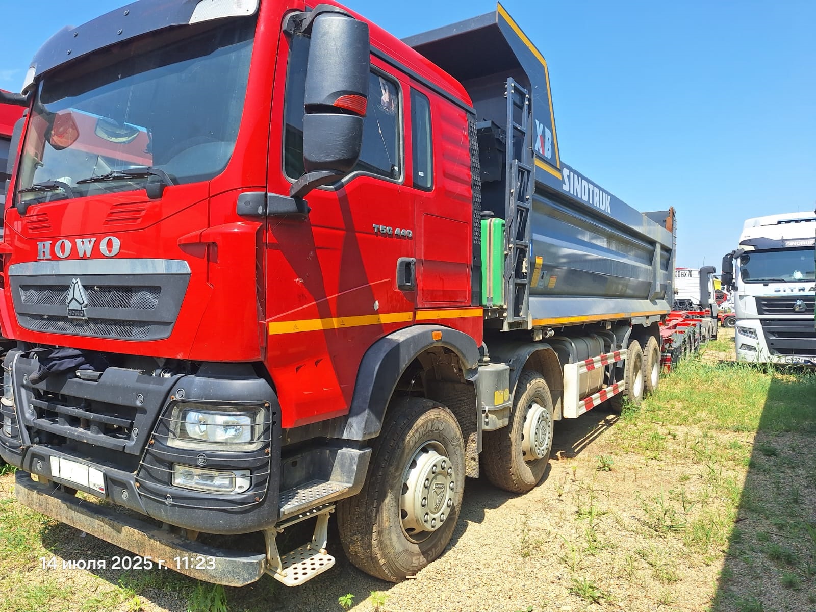 Самосвал HOWO T5G 8x4 б/у (2023г., 42 904 км.) (9102) - на гарантии