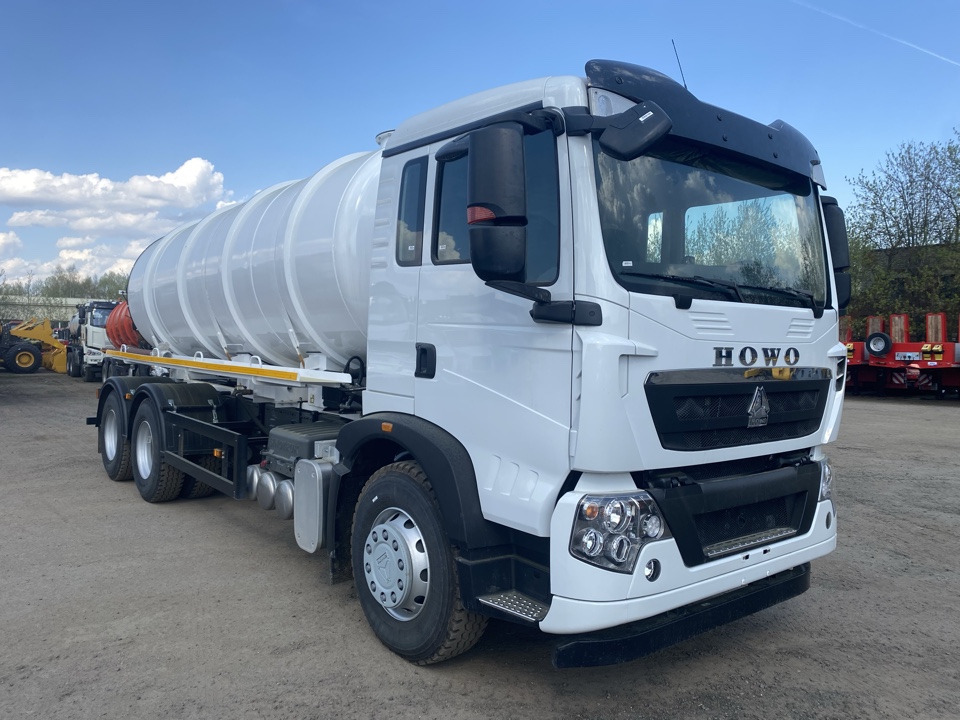 МВ-15 HOWO T5G (6х4, шасси 4600) (вакуумная машина, 15 м3, насос КО-510, СПЕКТР)