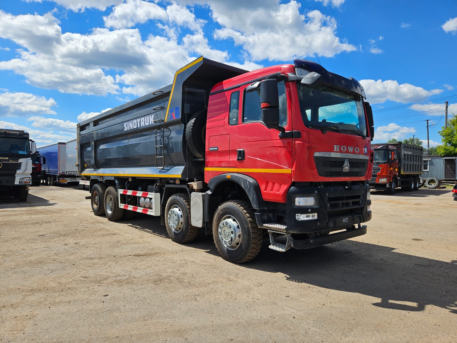 Самосвал HOWO T5G 8X4 б/у (2023г.в. 23 708 км.)(1105)