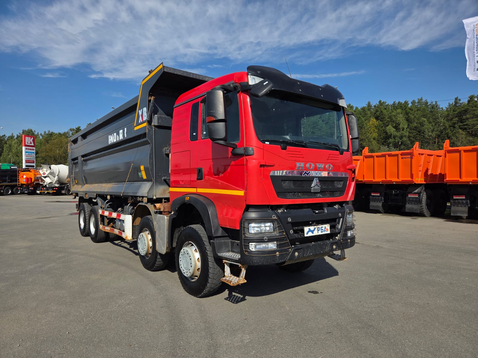 Самосвал HOWO T5G 8x4 б/у (2023г., 61 376 км.) (9266)