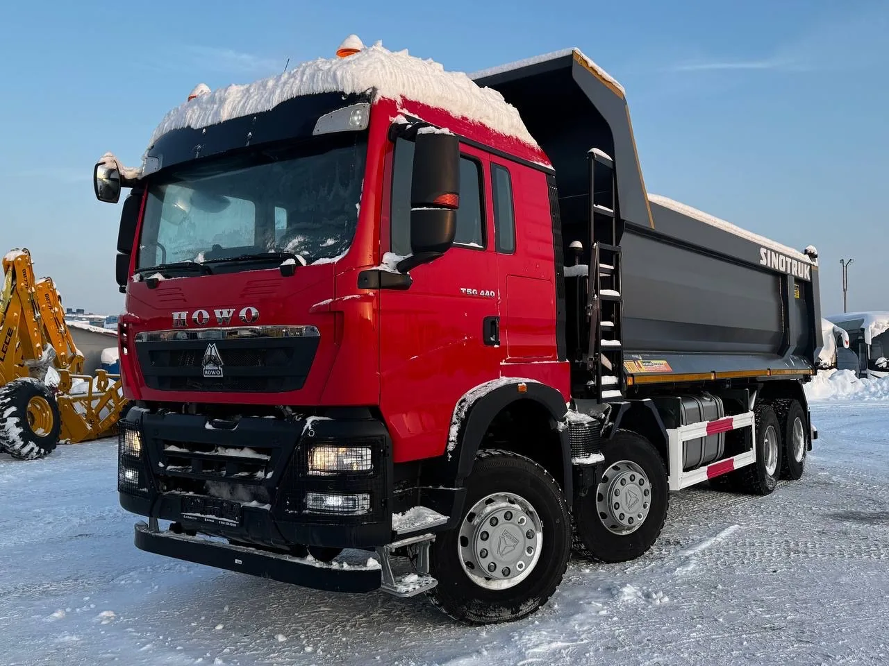 Самосвал HOWO T5G 8x4 ( ZZ3317V386GE1 ) / 7.1*2.3*1.5 / 24 м3 / наклон 2023г.в.