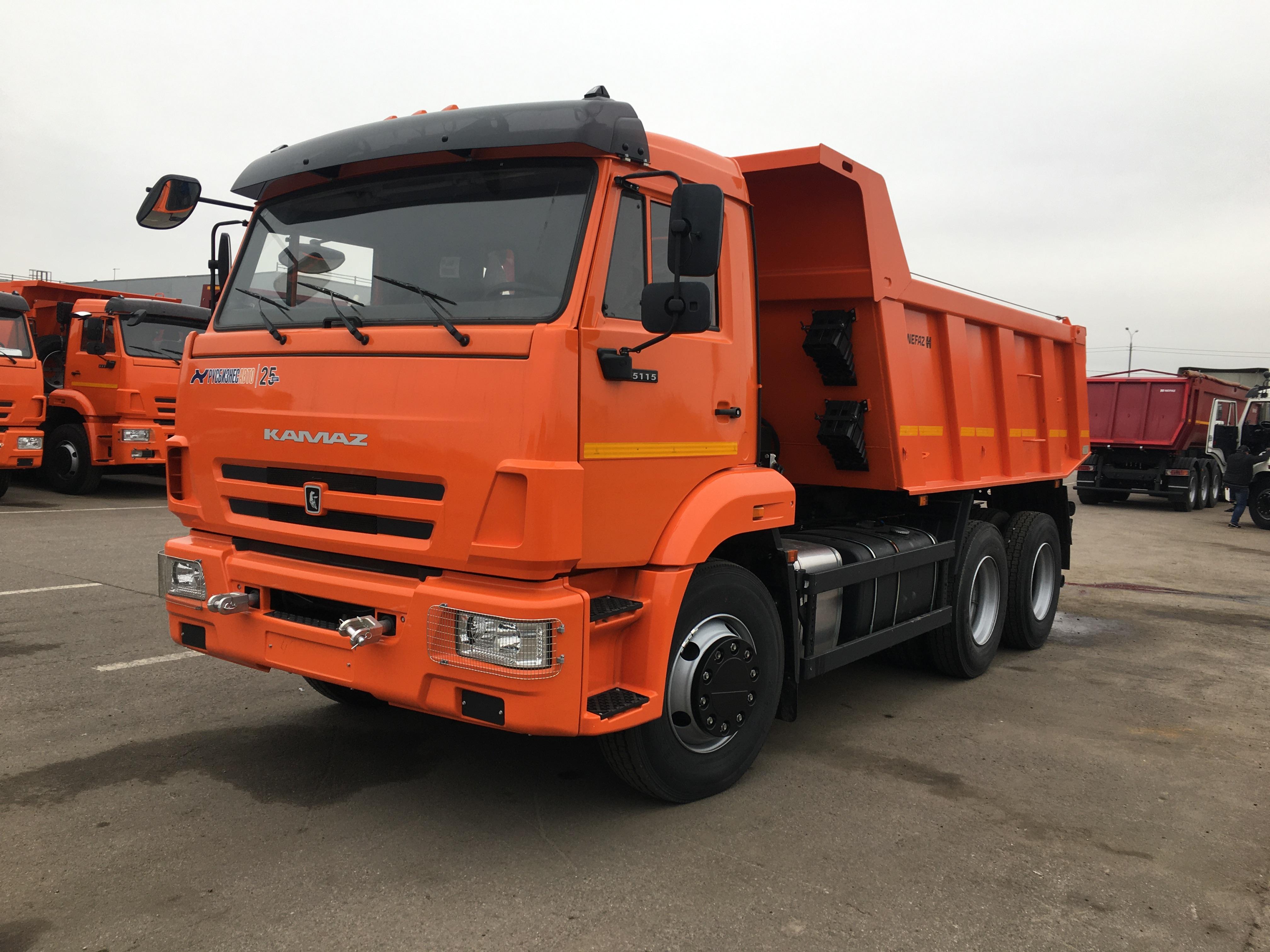 КАМАЗ 65115-3776058-50 самосвал Евро 5 (юг)