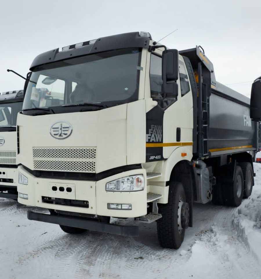 FAW Самосвал 3675 (6х6) c U-образным кузовом Амкар (Автомастер) 16м3