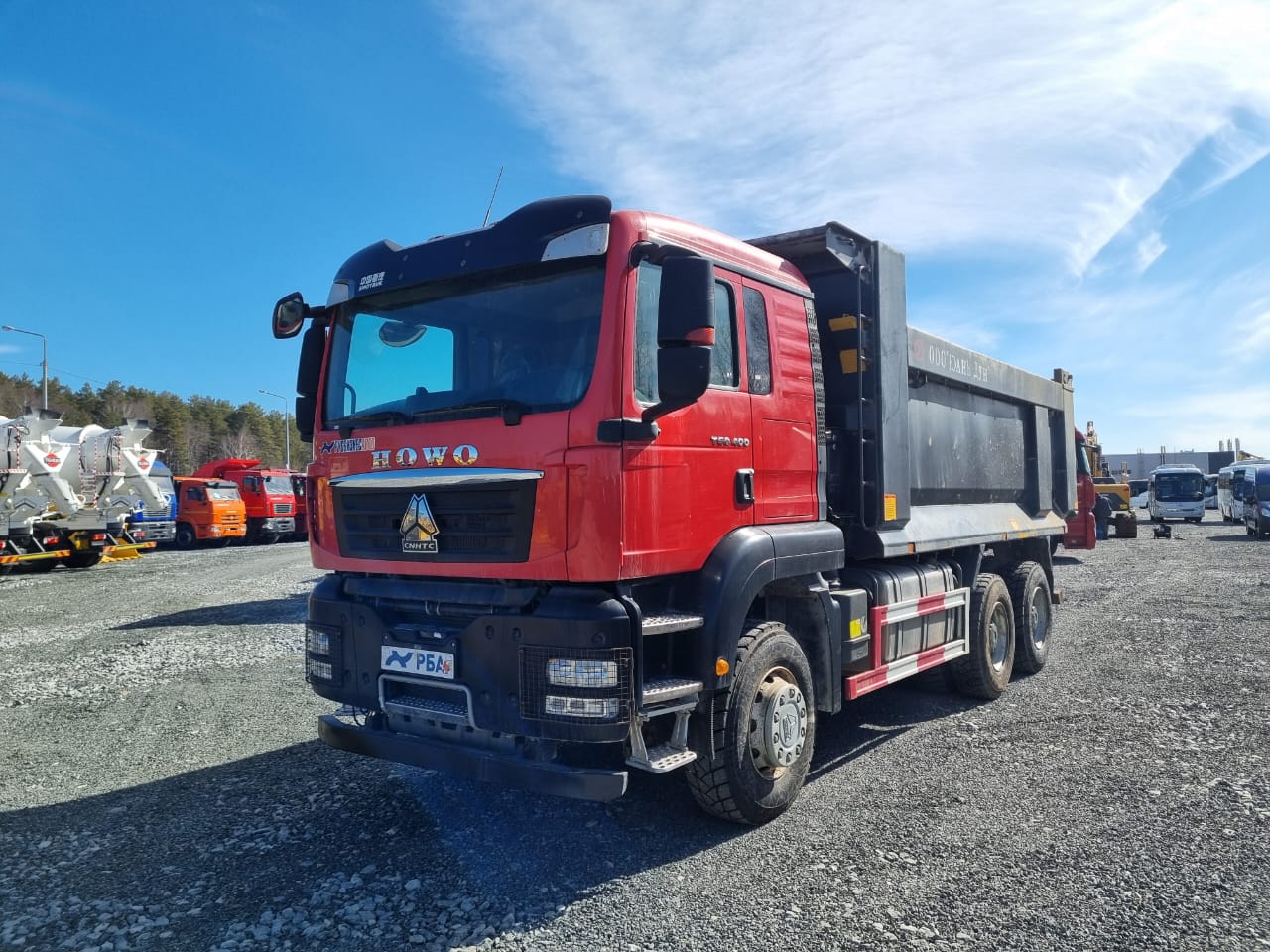 Самосвал HOWO T5G 6х4 б/у (2022 г., 45 512 км.) (3710)