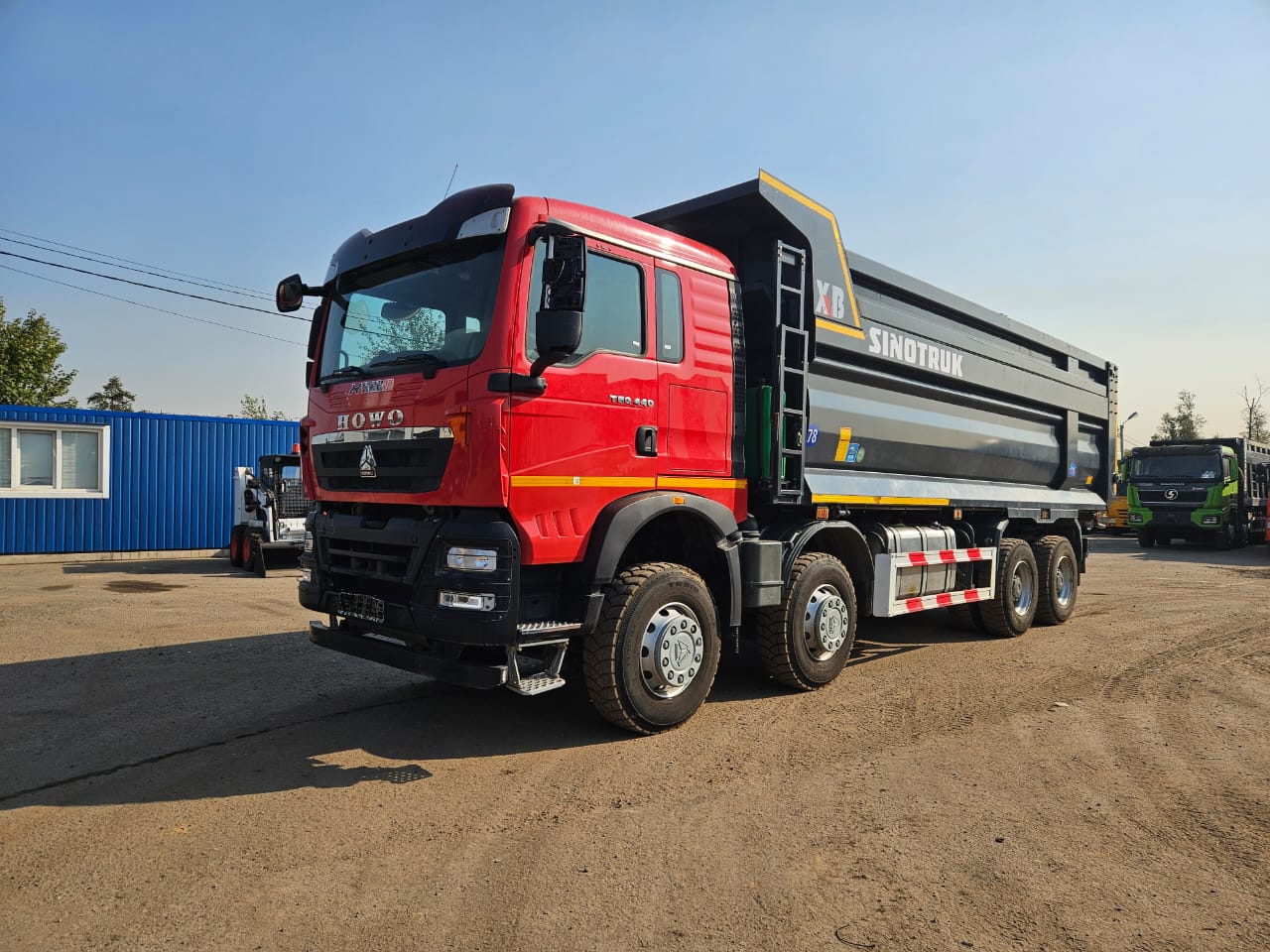 Самосвал HOWO T5G 8X4 б/у (2023г.в. 29 112 км.) (9103)