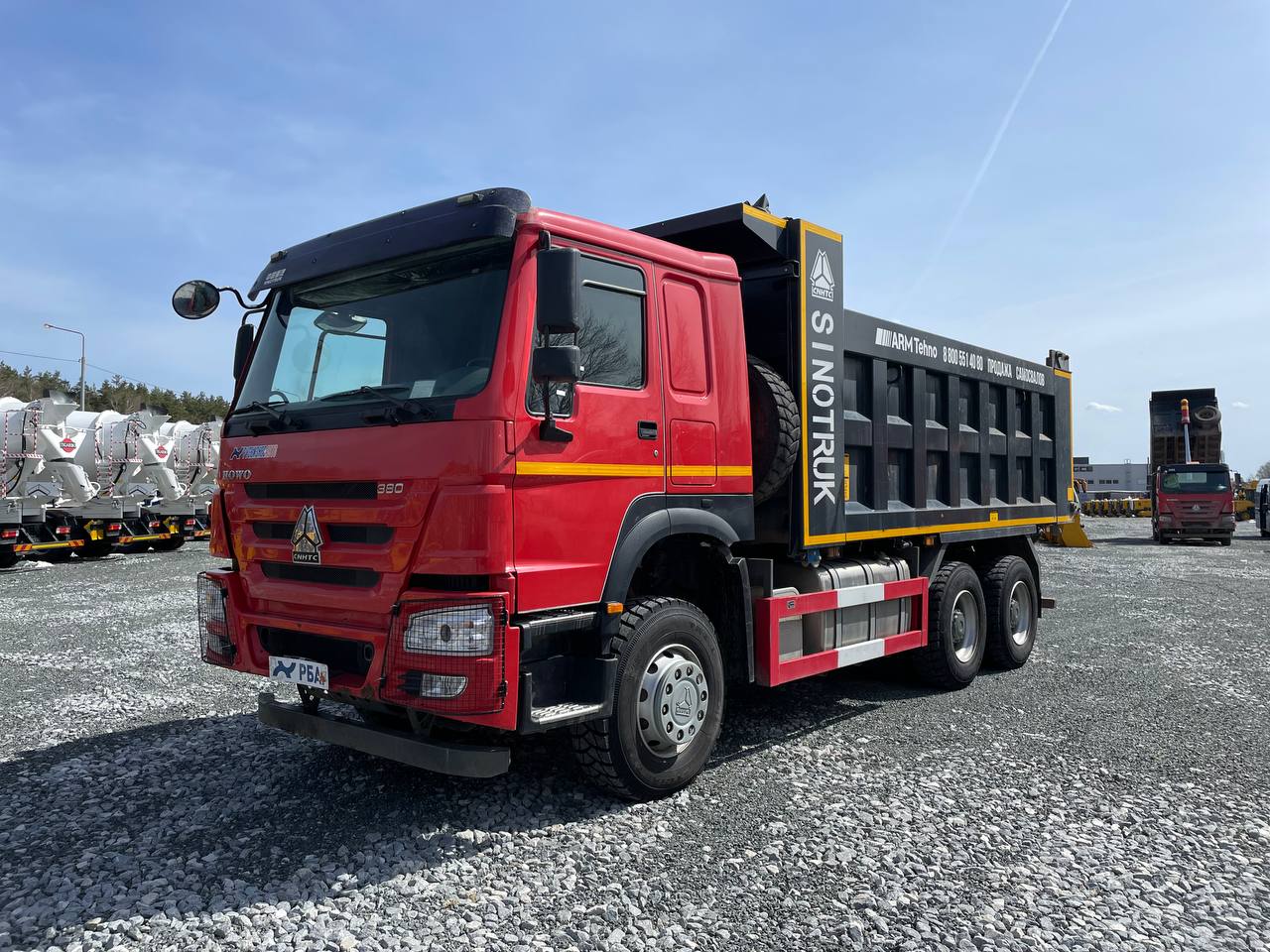 Самосвал HOWO ZZ3327S3847E 6х4 б/у (2022 г.в., 33 906 км) (2889)