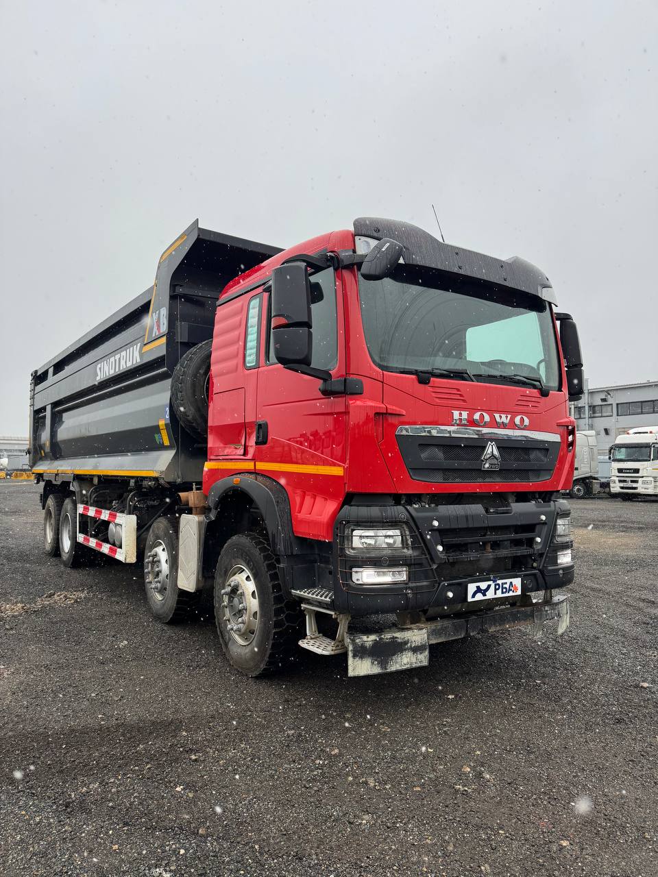 Самосвал HOWO T5G 8x4 б/у (2023 г.в., 65 000 км.)(9122)