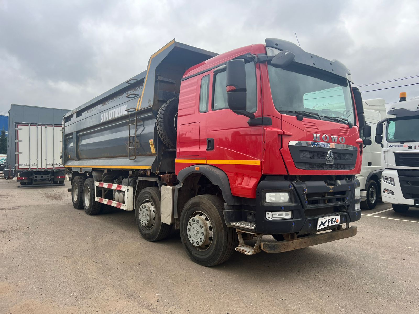 Самосвал HOWO T5G 8x4 б/у (2023г., 75 995 км.)(1751)