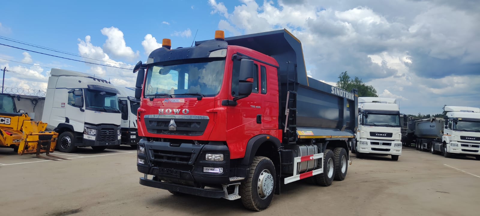 Самосвал HOWO T5G 6х4 б/у (2023г.в. 20 566км) (0595)