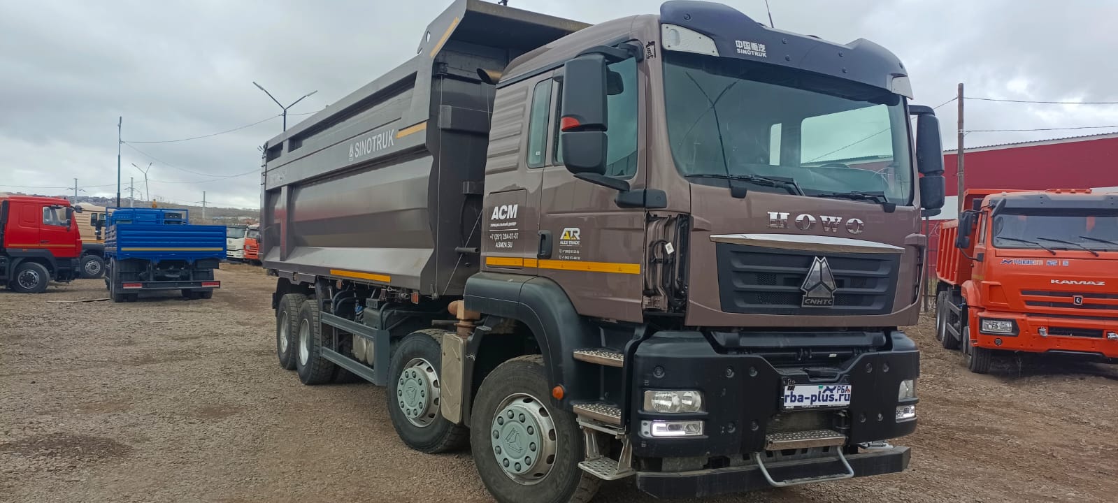 Самосвал HOWO T5G 8x4 б/у (2024г., 128 102 км.)(9157)