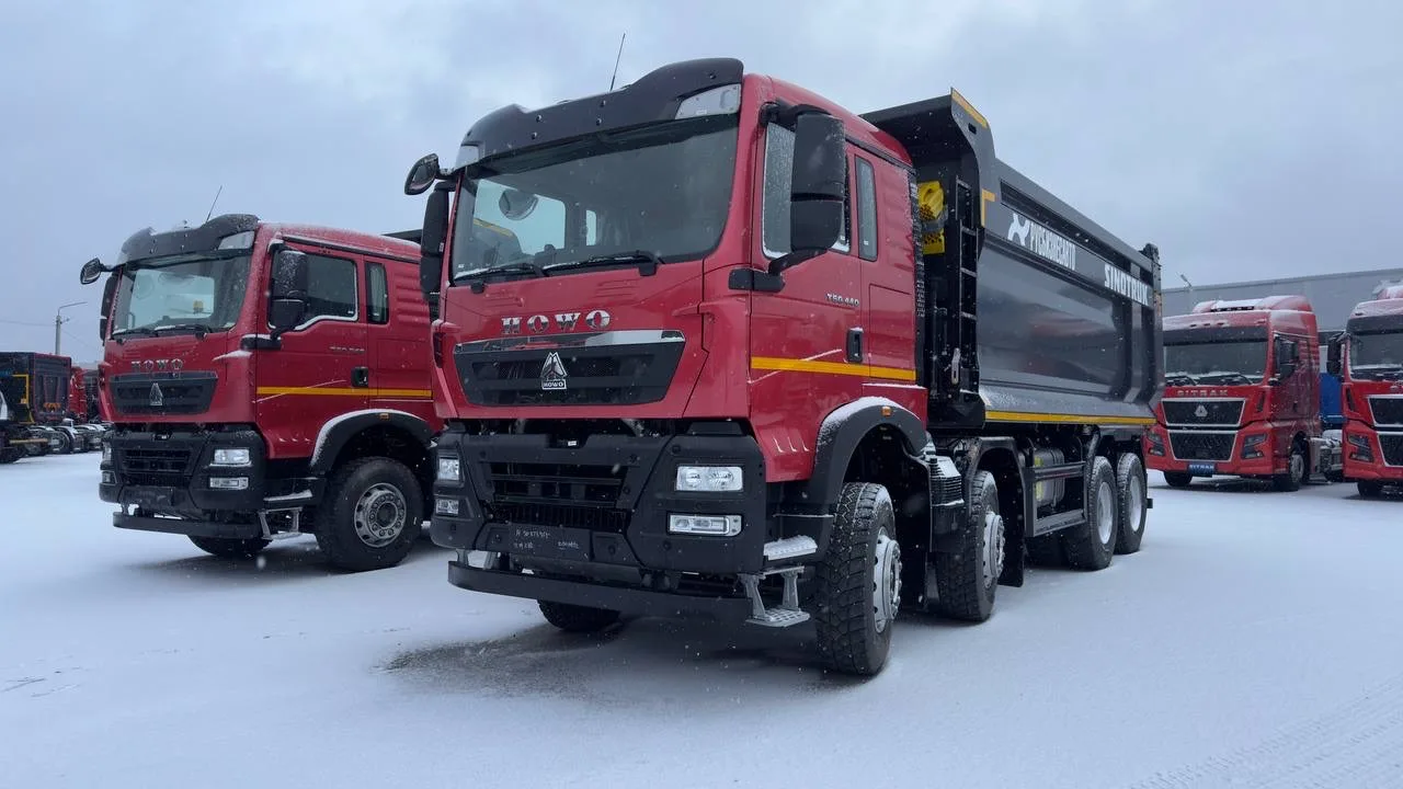 Самосвал HOWO T5G 8x4 ( ZZ3317V306GE1 ) / 6.3*2.3*1.5+0.3 / 22-26 м3 / наклон / п.ч. 5.26 2025г.в.