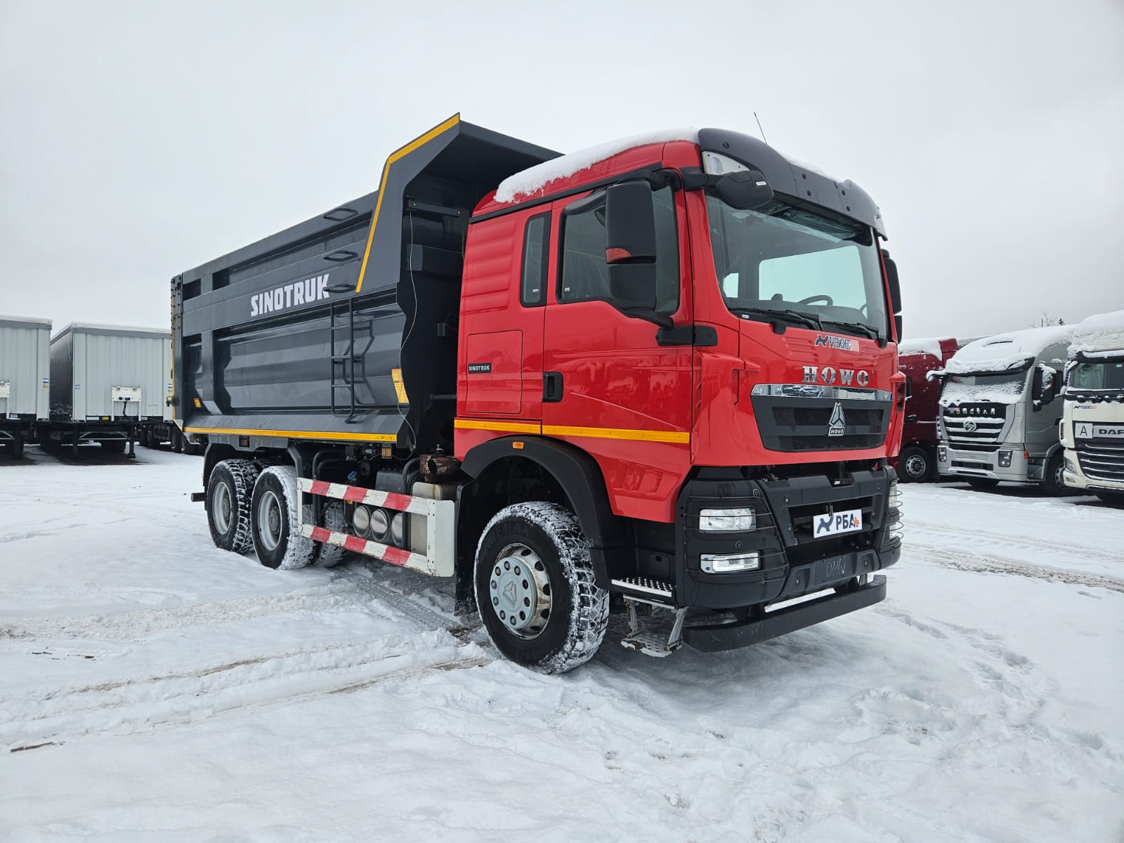 Самосвал HOWO T5G (6x4) б/у (2023 г., 75 964 км) (0111)