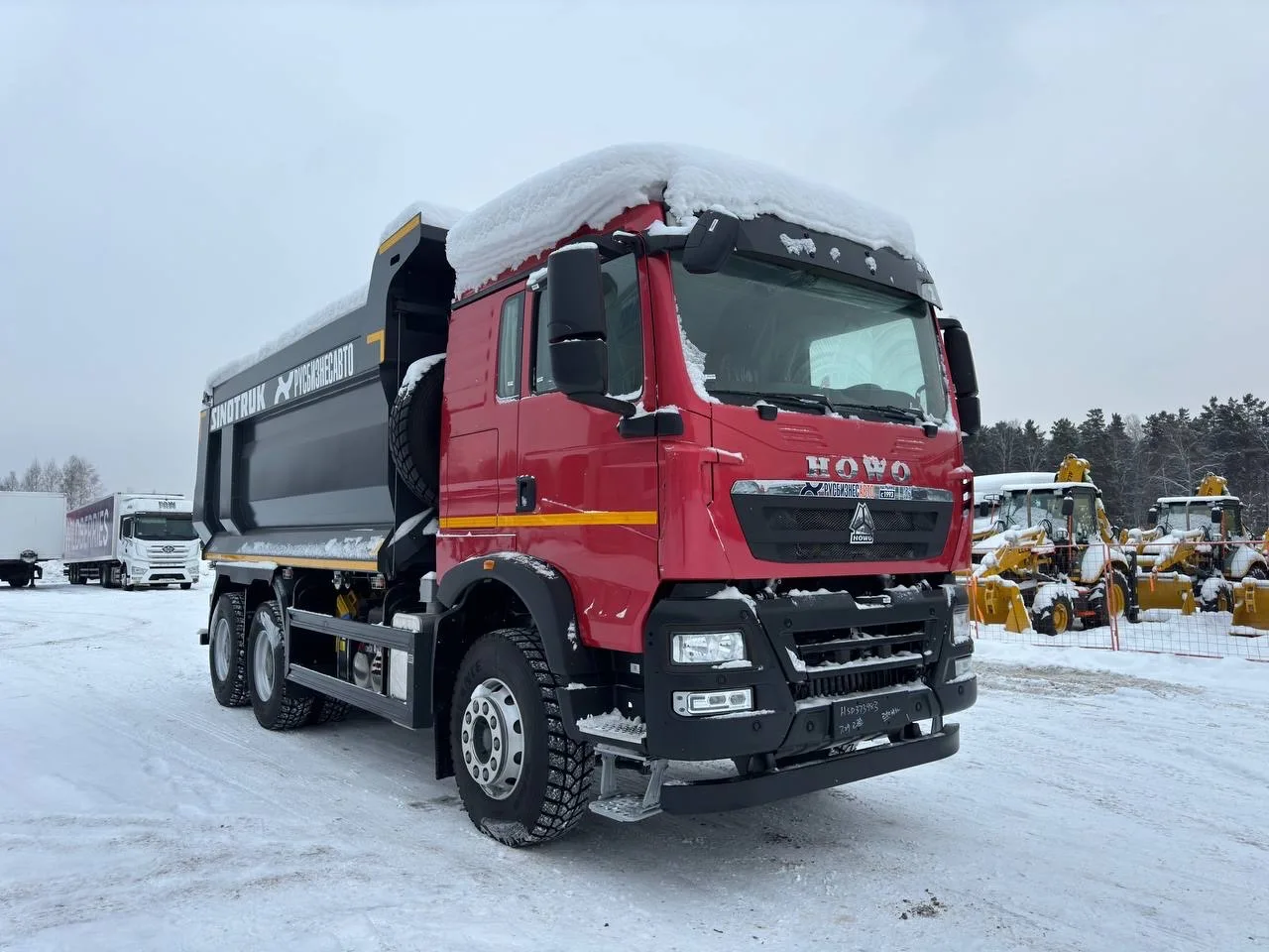 Самосвал HOWO T5G 6x4 ( ZZ3257V384GE1 ) / 5.2*2.3*1.5+0.2 / 18-20 м3 / наклон / п.ч. 4.77 2025г.в.